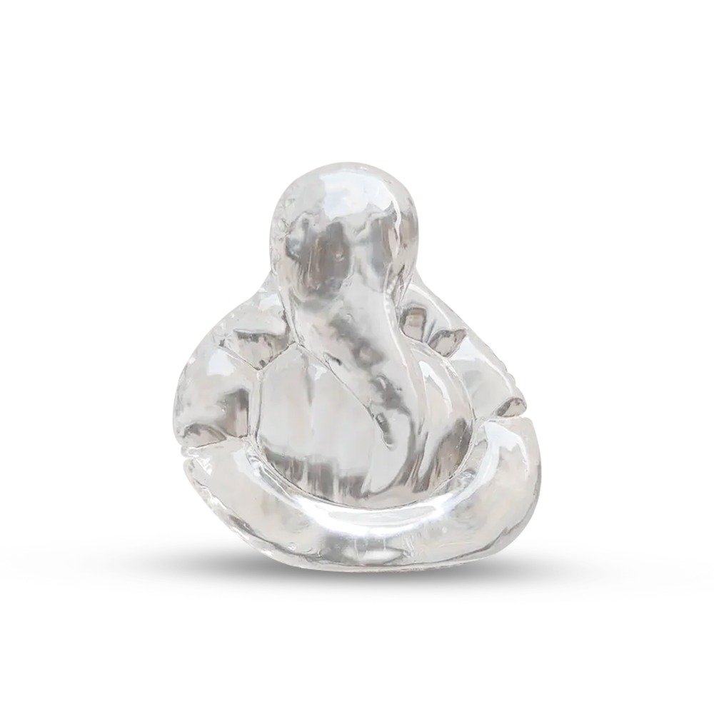 Transparent Glass Ganesha Idol – Feng Shui & Vastu Wealth Symbol thumbnail 1