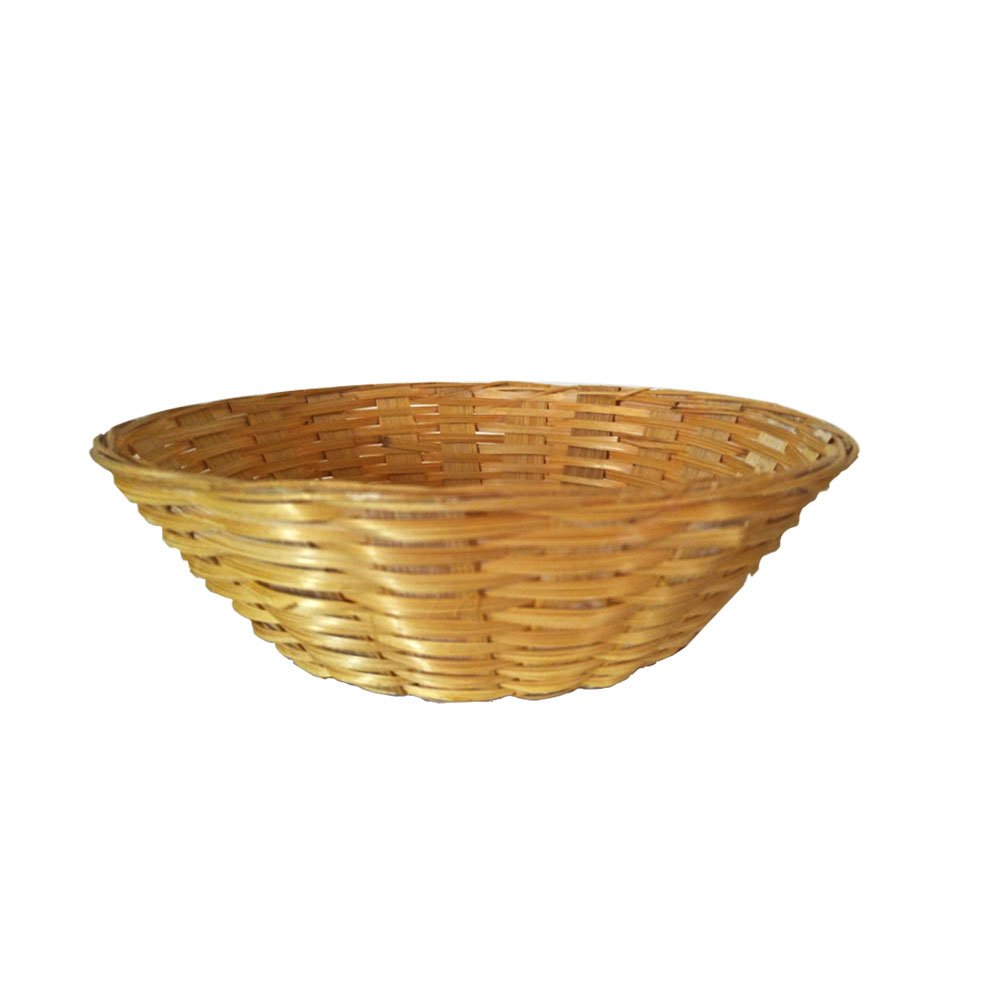 Hand Crafted Natural Bamboo Fruits Vegetables Basket for Home & Kitchen(set of 2 pieces) thumbnail 3