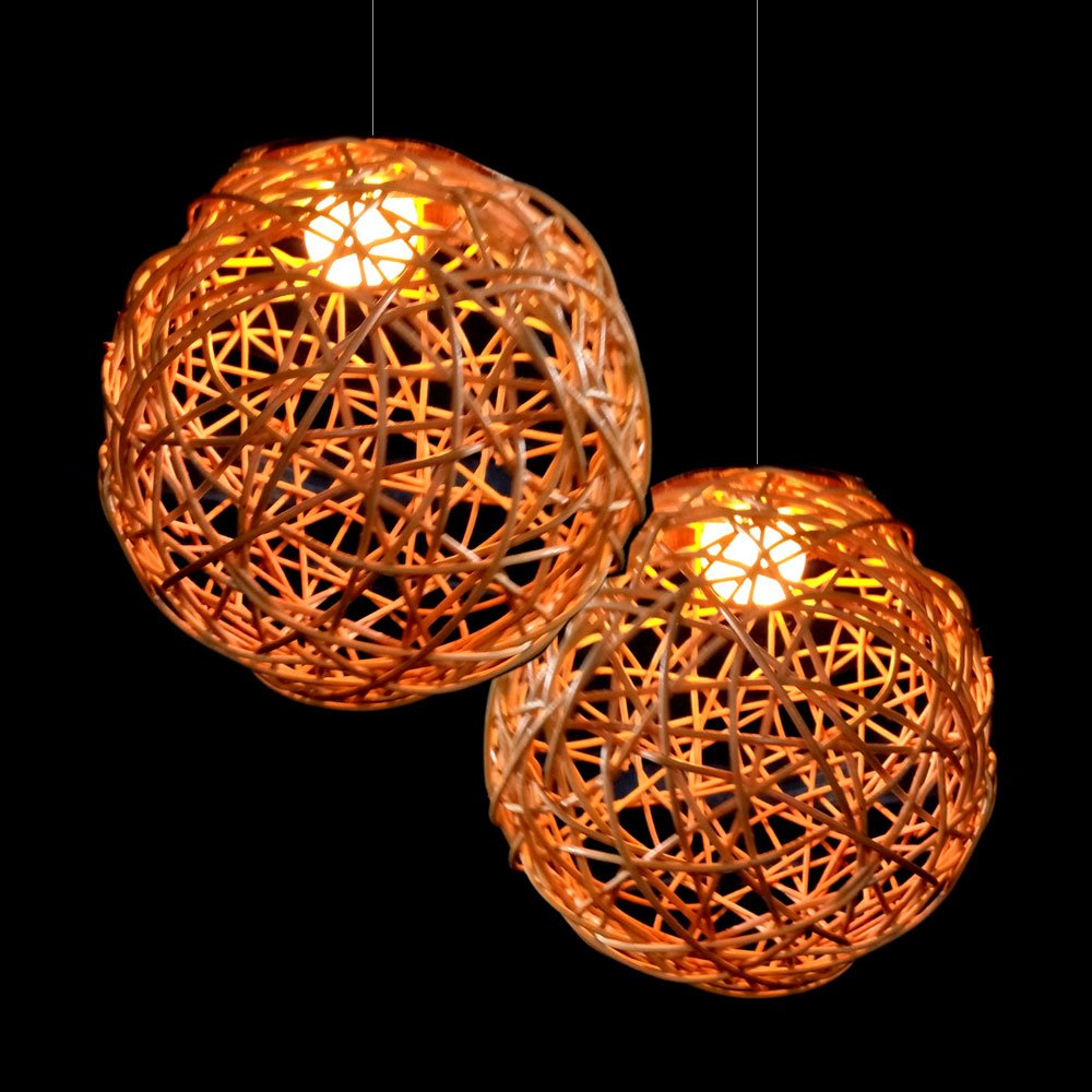 Cane Crafted Decorative Ball for Lighting Decor