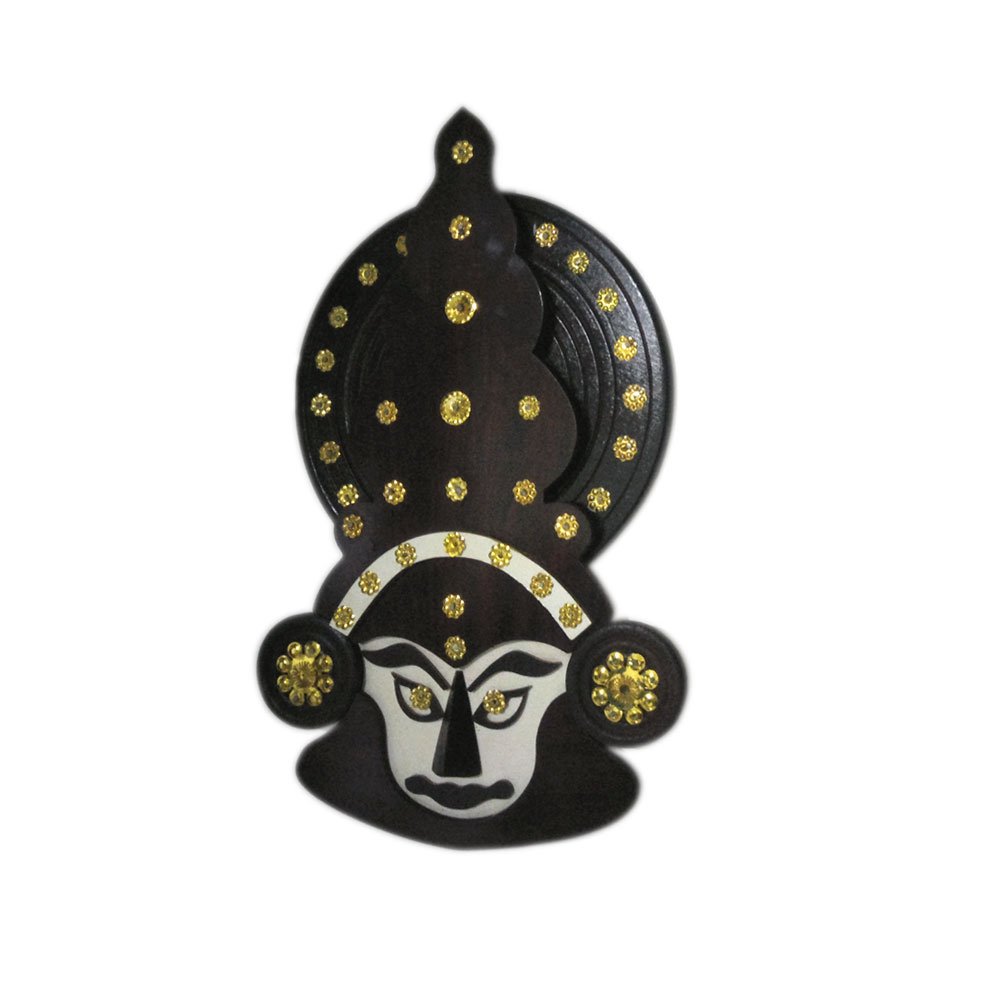 Souvenir of Kathakali Mask Wall Hang for Vastu Home Decor & Gifting