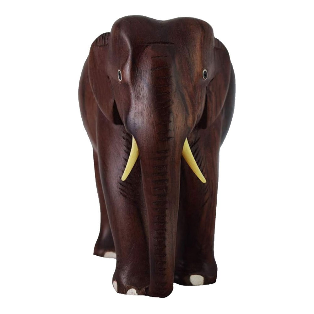 Rosewood Hand Crafted Indian Elephant Showpiece for Home Decor thumbnail 3