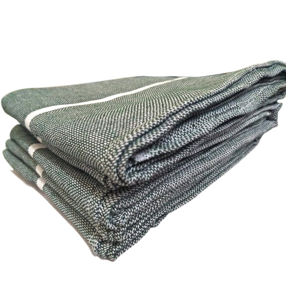 Light Edge Stitched Cotton Bath Towel Thorthu For Bathroom & Multipurpose Use (Grey, Set of 3) thumbnail 1