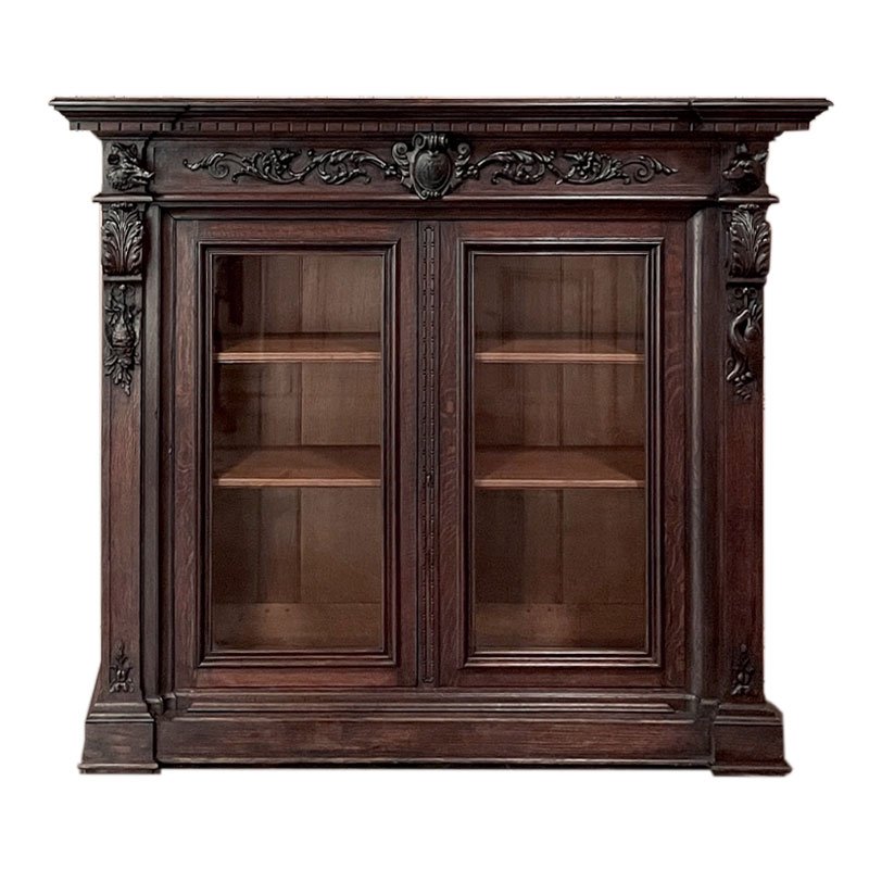 Victorian Style Wooden Kitchen Cupboard For Storage & Display thumbnail 1