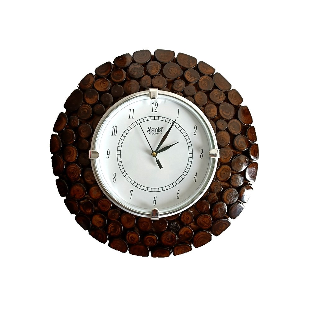 Vintage Wooden Antique Wall Clock for Home Decor and Gifting