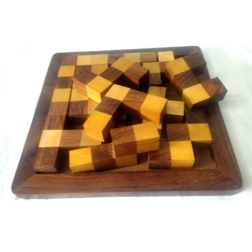 Wooden 3D Jigsaw Puzzle Game – Fun & Creativity for All Ages thumbnail 1
